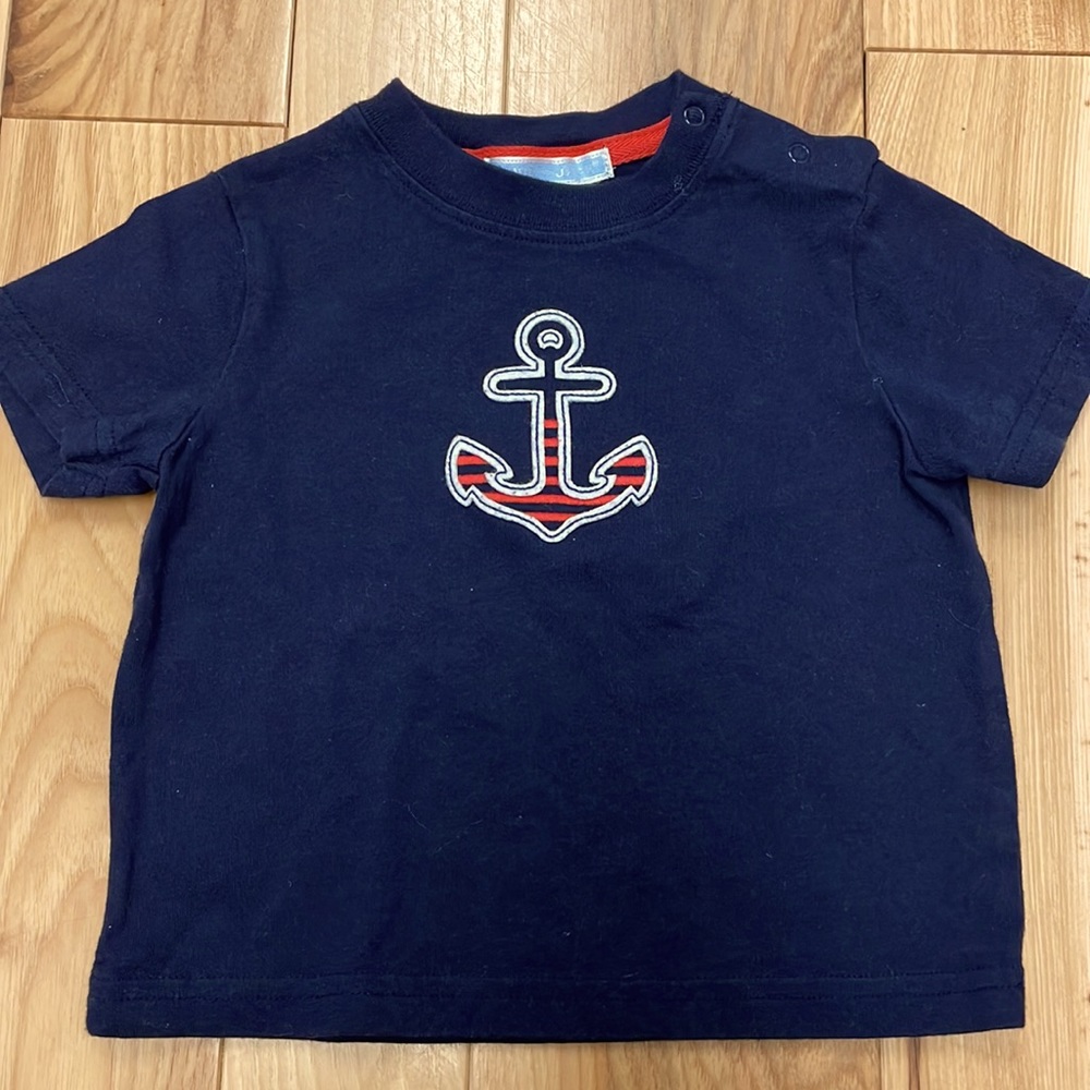 Janie and Jack Nautical Anchor Shirt